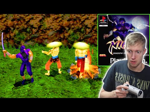 SOLIDE UMGESETZT! Ninja - Shadow of Darkness 🕹️ (PS1) Gameplay - Angezockt (1998)
