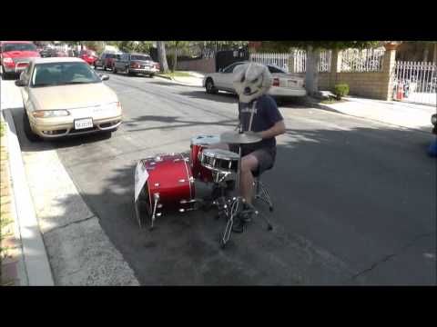 Rhythm Chicken L.A. Tour 2013 - Live ruckus across the street on Ave 53 (3/16/2013)