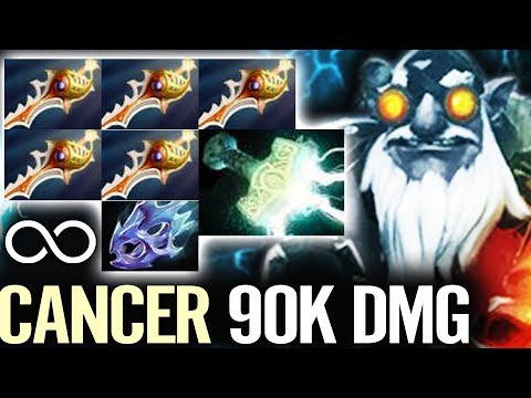 EPIC FREE HIT CANNON BUILD 2X RAPIER Sniper 90K Dmg Most Crazy Comeback Fun Dota 2 Gameplay