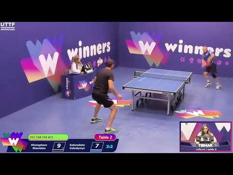 Winners League  22.09.21  Kholoptsov Stanislav - Kolomiiets Volodymyr 22:00