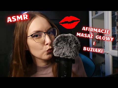 Świąteczne afirmacje, buziaki i masaż głowy♥ | PL ASMR
