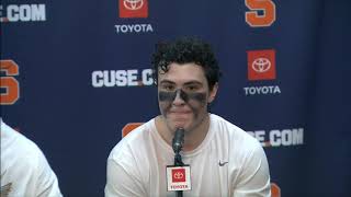 Syracuse's John Desko & Players vs Army Postgame
