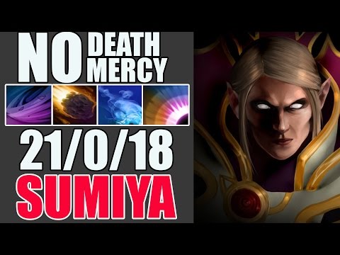 NO DEATH, NO MERCY - SumIYa 6k MMR Plays Invoker WITH Amazing Combo & MADE 21 KILLS - Dota 2
