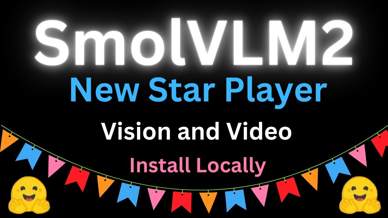 SmolVLM2 2.2B - New Star Player for Vision and Video - Install and Test Locally