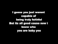 Cry Tiffany Evans Lyrics