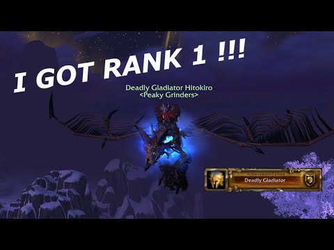 WE DID IT!!! RANK 1 WARRIOR IN SEASON 5 WOTLK !!!