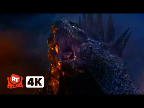 Godzilla (2014) 4K - Monorail Fight Scene | Movieclips