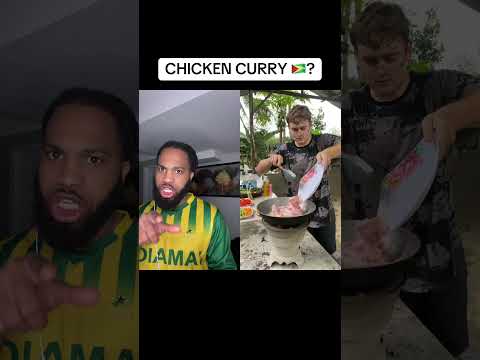 What yall think about this ? #duet #currychicken #wow