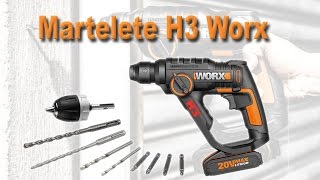 WORX WX390 20V H3 - Especial gravado na Torch Tools