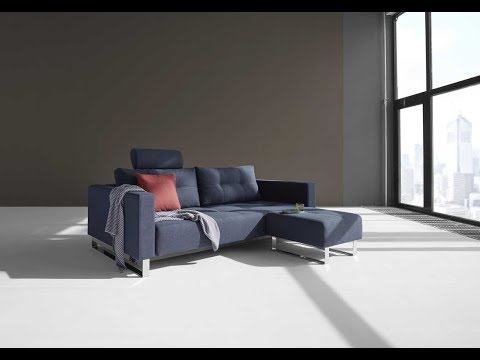 Cassius Deluxe Excess Lounger SOFA 528 Blue