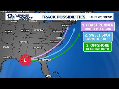 Another chance for winter weather this weekend