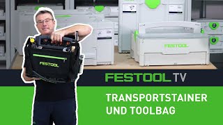 Transportsystainer und ToolBag (Festool TV Folge 269)