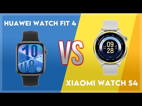 Huawei Watch Fit 4 vs Xiaomi Watch S4 Comparison