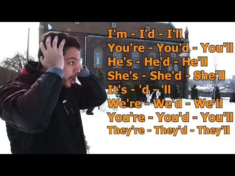 CONTRAÇÕES EM INGLÊS - AULA DE INGLÊS MrTeacherPaulo