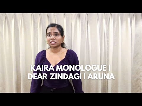 Aruna Dear Zindagi monologue