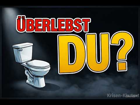 After the blackout: 70% use this toilet solution – and become deathly ill