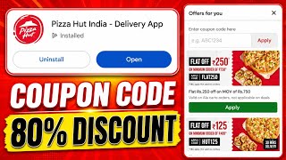 Pizza Hut coupon code || Pizza Hut | pizza | food | coupon code | Pizza Hut