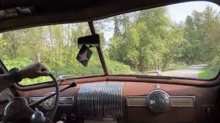 1940 Pontiac Deluxe Eight Sport Coupe - Driving