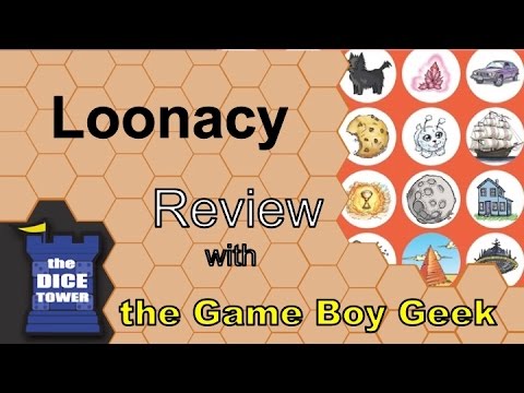 The Game Boy Geek (Dice Tower) Reviews King of Loonacy