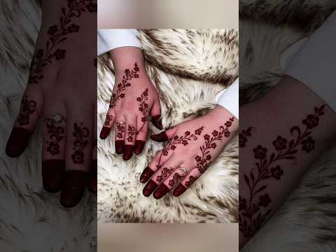 Beautiful 😍 red mehndi designs for wedding season #hennadesign #mehndidesign2024 #mehendi #love