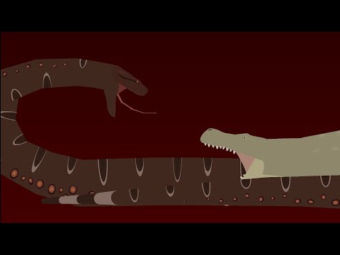 TITANOBOA VS PURUSSAURUS | Animated Fight