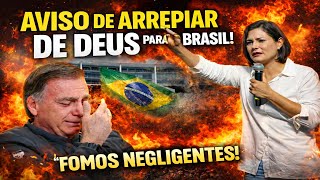 MICHELLE  BOLSONARO RASGA O VERBO E FAZ ALERTA DE ARREPIAR AOS CRISTÃOS: "FOMOS NEGLIGENTES" *Brasil