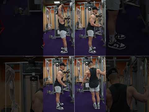 Cable Triceps Exercises  (TARGET ALL HEADS!)