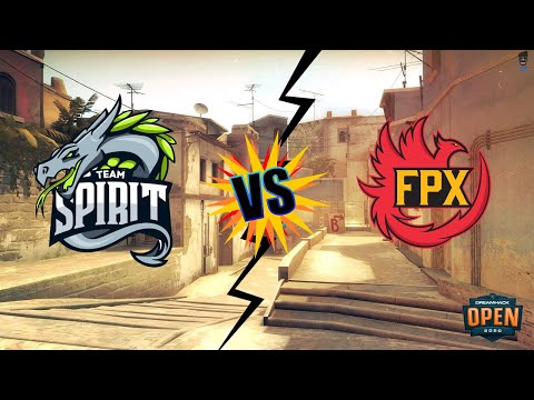 Spirit vs FunPlus Phoenix - Dreamhack 2021 - Map 3 - Mirage