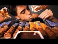 ASMR CANDY ICE CREAM BARS SNICKERS CHOCOLATE PARTY YOGURT MOUSSE 리얼사운드 먹방 McBang ASMR