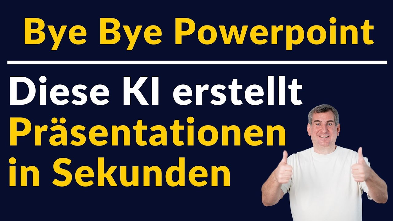 Diese KI macht PowerPoint ÜBERFLÜSSIG!?!