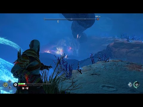 God of War Ragnarök how to destroy the hafgufa's bindings