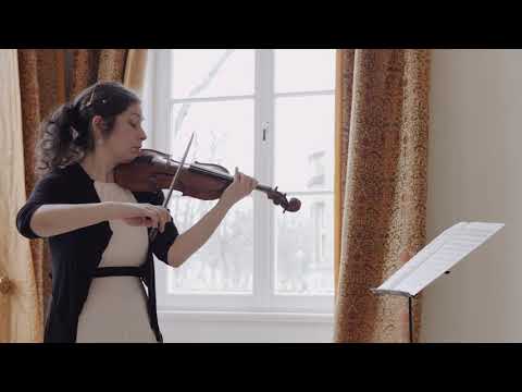 I. Khandoshkin (Иван Хандошкин). Andante con Variazzione. Anna Dmitrieva baroque violin.