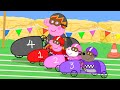 Peppa Pig In Hindi Go Karting गो कार्ट्स हिंदी Kahaniya Hindi Cartoons F