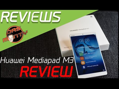Huawei Mediapad M3 8.4 (8.0) 2016 - Tablet Review - Test - HandsOn - BTV-DL09 / BTV-W09 - Das Monty