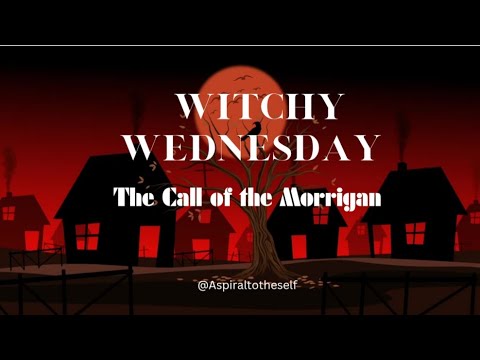 Witchy Wednesday: The Call of the Morrigan, the Celtic triple Goddess.