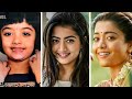 Srivalli Rashmika Mandanna Life Transformation Childhood Allu Arjun Pushpa #Shorts #Youtubeshorts