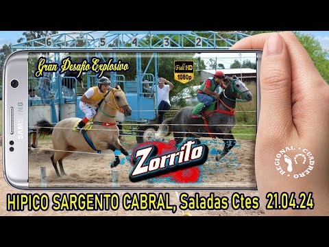 ZORRITO-Hipico sargento cabral, Saladas Ctes 21.04.24