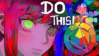I Studied COLOR THEORY from a professional - Here's everything  I know.