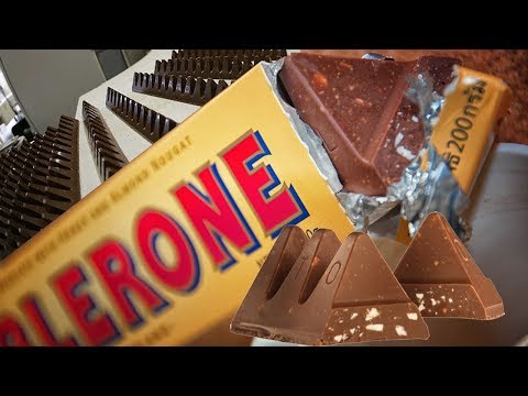 Amazing food processing machines at work | Toblerone inside the factory