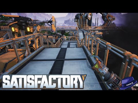 Lets Play SATISFACTORY - Part 08 - ALL ABOUT WALKWAYS! - Satisfactory Gameplay Walkthrough