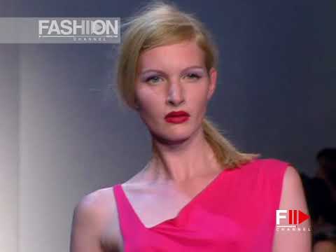 NARCISO RODRIGUEZ Spring Summer 2000 Milan - Fashion Channel