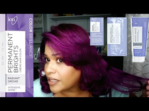 How I Bleach My Roots and Change Hair Color l ion...