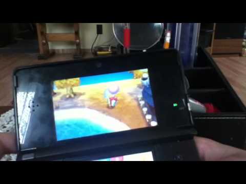 Animal Crossing New Leaf Glitch In the water with no wet su