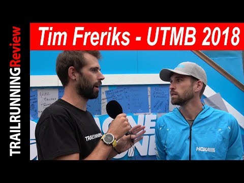 Tim Freriks - UTMB 2018 - Claro favorito para ganar OCC