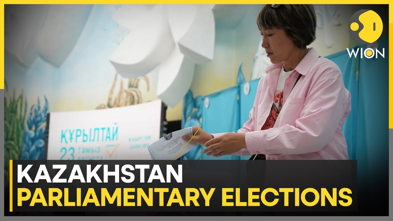Kazakhstan Votes In High-Stakes Parliamentary Election As Tokayev Tightens Grip On Power | WION