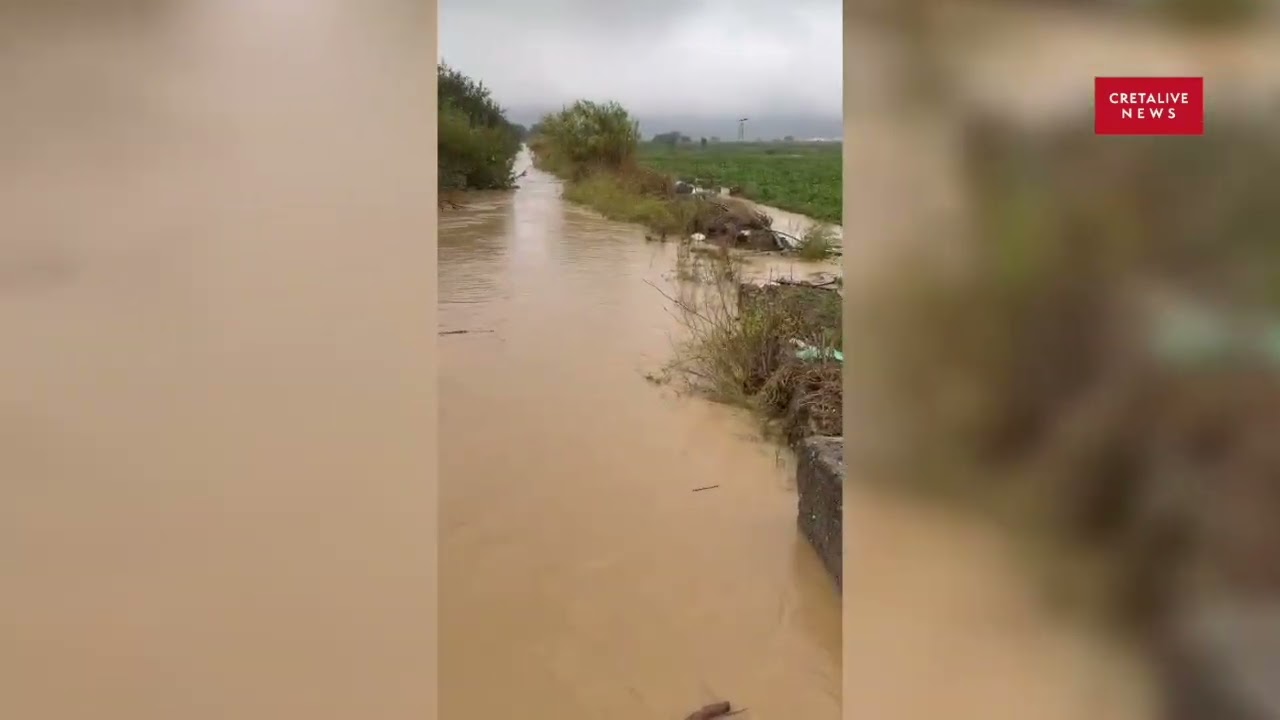 Ολική καταστροφή από την κακοκαιρία στο Οροπέδιο Λασιθιου σε απόγνωση οι παραγωγοί!