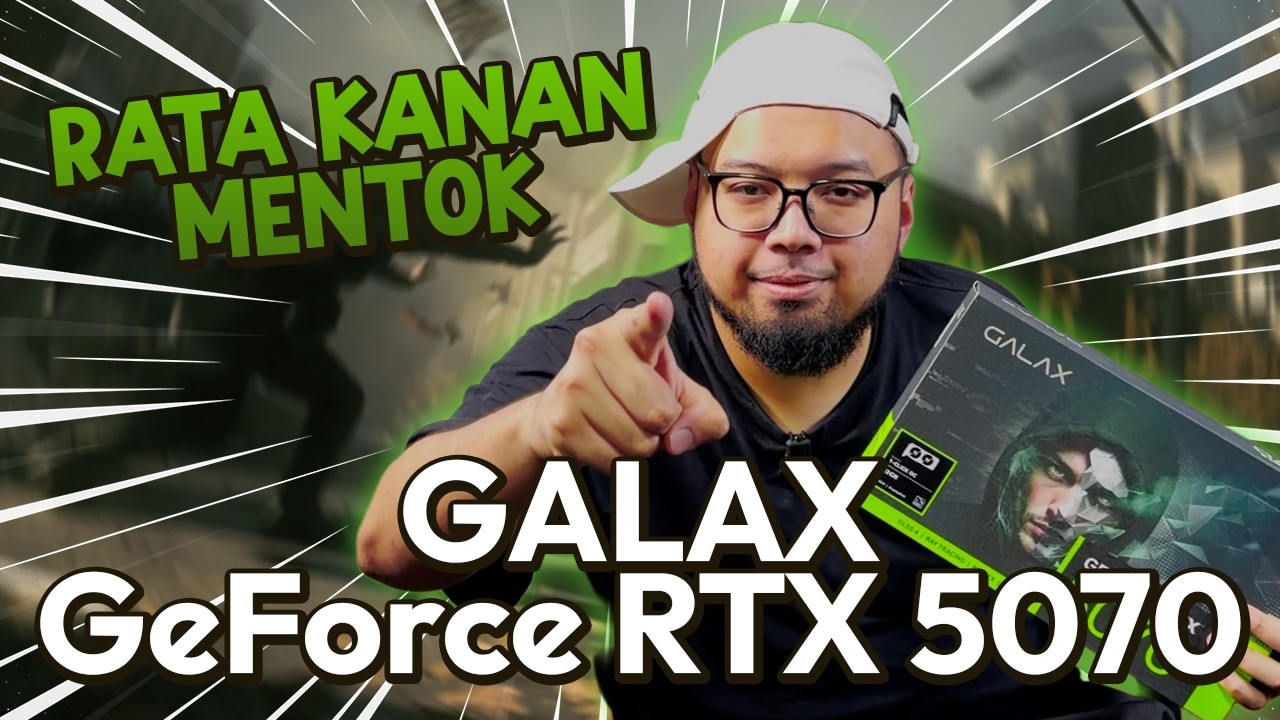 CONTROL RESONANT RATA KANAN MENTOK‼️ Galax GeForce RTX 5070