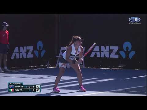 AO Highlights: Walker v Pigato - Round 1/Day 6 | Wide World Of Sports
