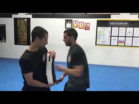 Short distance training of shock impulsive power