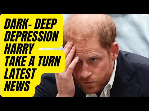 DARK & DEEP DEPRESSION - HARRY - ALL CAUSED BY THIS LATEST #princeharrry #royal #kingcharles